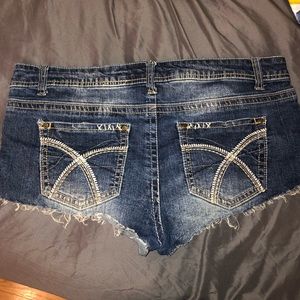 Jean Shorts Size 17